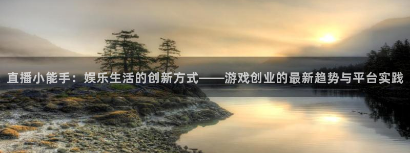 鼎点娱乐app下载：直播小能手：娱乐生活的创新方式——游戏创