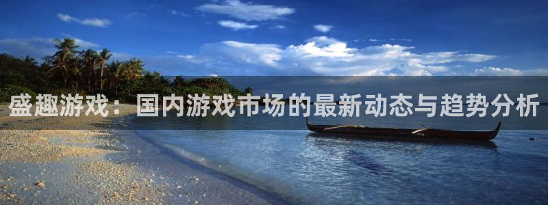 鼎点娱乐官网探索无限空间在哪：盛趣游戏：国内游戏市场的最新动